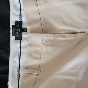 Talbots Freeport Pant sz 16P cotton blend flat front